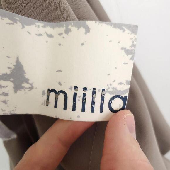 Miilla Dress WOmens M Cowl Neck Back Event Shift Silhouette Event Party - Picture 6 of 10